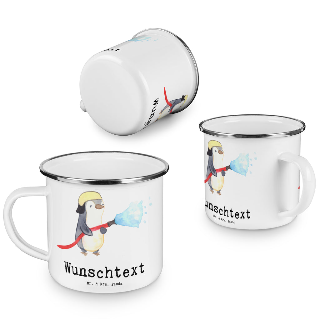 Personalisierte Emaille Tasse Feuerwehrmann mit Herz Emaille Tasse personalisiert, Emaille Tasse mit Namen, Campingtasse personalisiert, Namenstasse, Campingtasse bedrucken, Campinggeschirr personalsisert, Beruf, Ausbildung, Jubiläum, Abschied, Rente, Kollege, Kollegin, Geschenk, Schenken, Arbeitskollege, Mitarbeiter, Firma, Danke, Dankeschön, Feuerwehrmann, Feuerwehrhauptmann, Brandschutz, Feuerwehr, freiwillige Feuerwehr