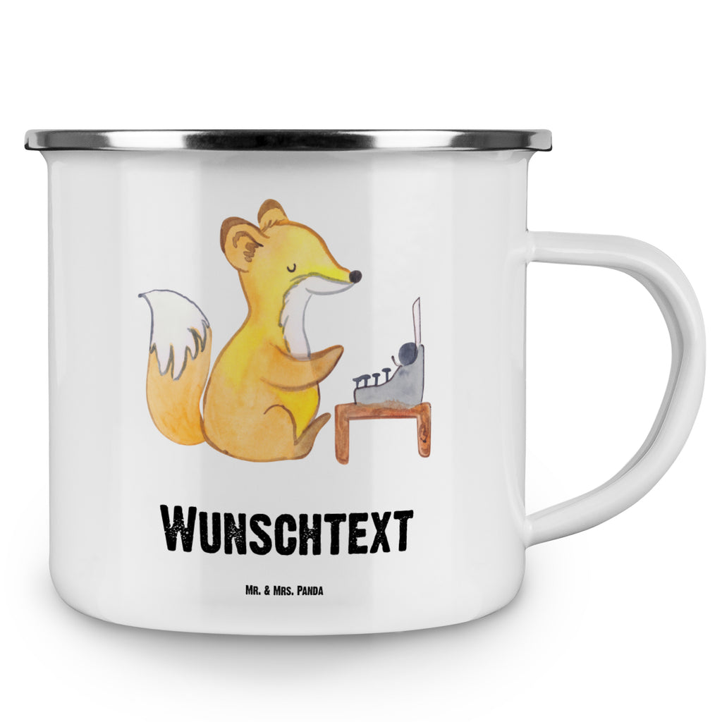 Personalisierte Emaille Tasse Schriftsteller mit Herz Emaille Tasse personalisiert, Emaille Tasse mit Namen, Campingtasse personalisiert, Namenstasse, Campingtasse bedrucken, Campinggeschirr personalsisert, Beruf, Ausbildung, Jubiläum, Abschied, Rente, Kollege, Kollegin, Geschenk, Schenken, Arbeitskollege, Mitarbeiter, Firma, Danke, Dankeschön, Autor, Buchveröffentlichung, Schriftsteller, Verlag, Geschichtenschreiber, Hobbyautor