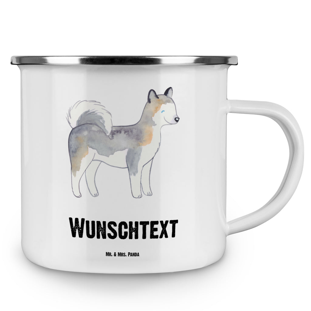 Personalisierte Emaille Tasse Siberian Husky Lebensretter Emaille Tasse personalisiert, Emaille Tasse mit Namen, Campingtasse personalisiert, Namenstasse, Campingtasse bedrucken, Campinggeschirr personalsisert, Hund, Hunderasse, Rassehund, Hundebesitzer, Geschenk, Tierfreund, Schenken, Welpe, Siberian Husky