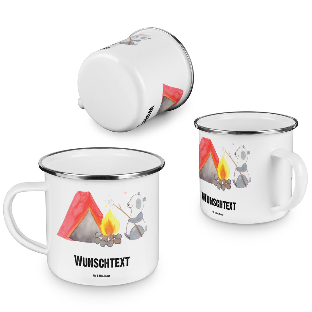 Personalisierte Emaille Tasse Panda Campen Tage Emaille Tasse personalisiert, Emaille Tasse mit Namen, Campingtasse personalisiert, Namenstasse, Campingtasse bedrucken, Campinggeschirr personalsisert, Geschenk, Sport, Sportart, Hobby, Schenken, Danke, Dankeschön, Auszeichnung, Gewinn, Sportler, Campen, Camping, campen gehen, Zelten, Campingplatz