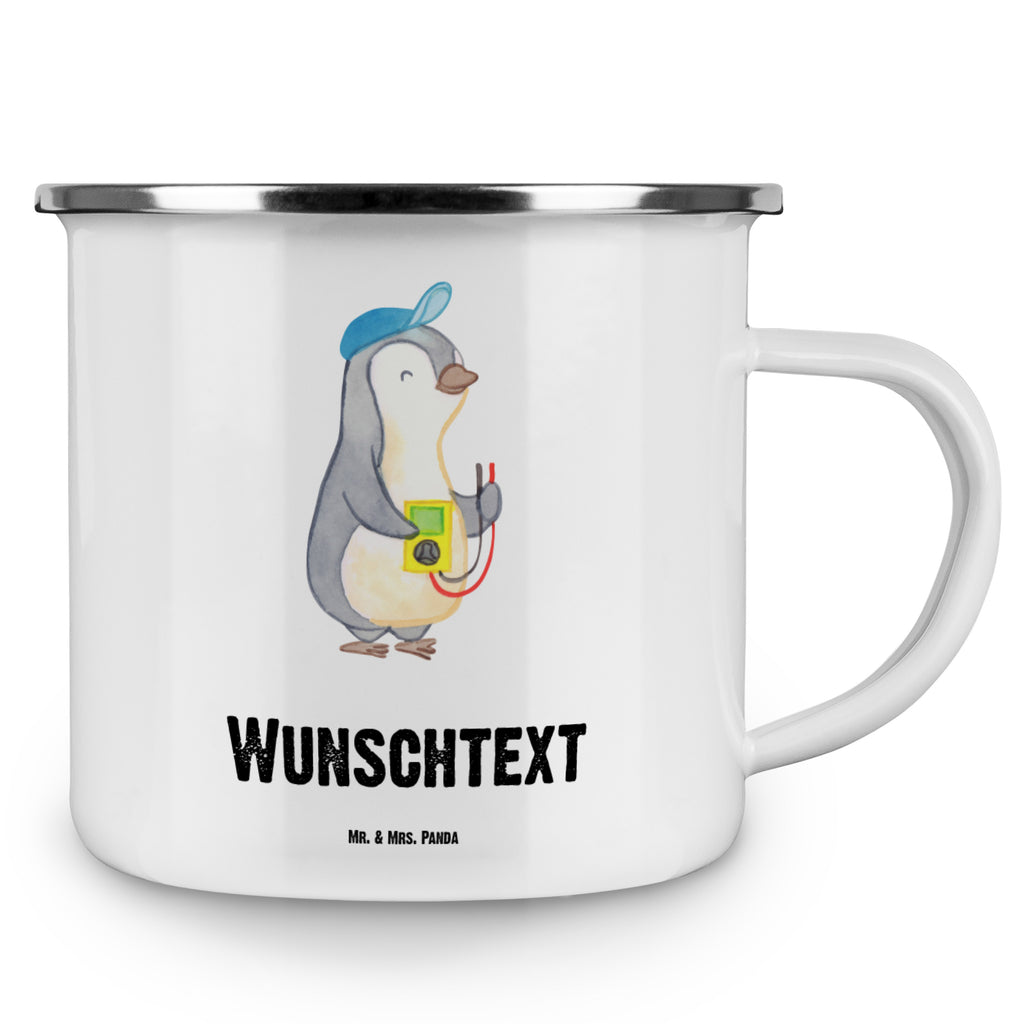 Personalisierte Emaille Tasse Elektriker mit Herz Emaille Tasse personalisiert, Emaille Tasse mit Namen, Campingtasse personalisiert, Namenstasse, Campingtasse bedrucken, Campinggeschirr personalsisert, Beruf, Ausbildung, Jubiläum, Abschied, Rente, Kollege, Kollegin, Geschenk, Schenken, Arbeitskollege, Mitarbeiter, Firma, Danke, Dankeschön, Elektriker, Elektronmonteur, Elektrotechniker, Elektroinstallateur, Elektromeister, Gesellenprüfung