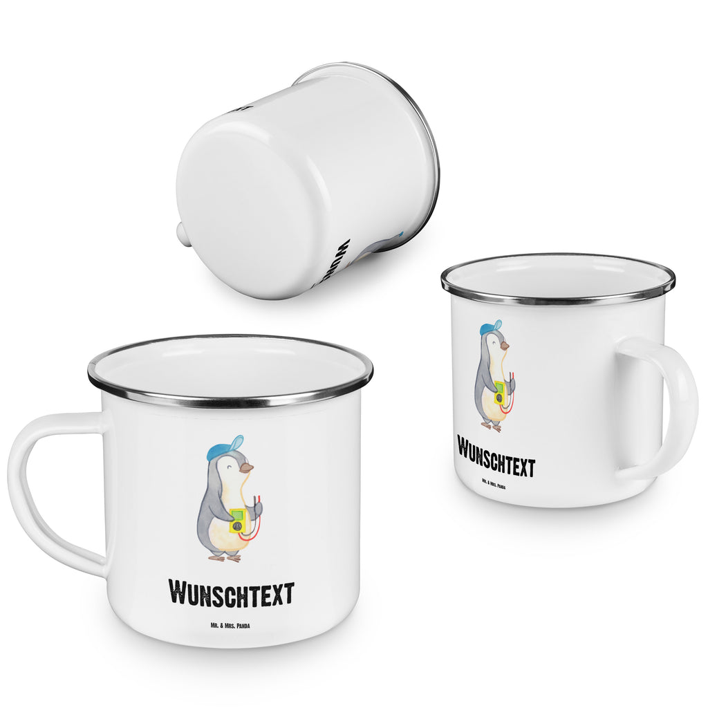 Personalisierte Emaille Tasse Elektriker mit Herz Emaille Tasse personalisiert, Emaille Tasse mit Namen, Campingtasse personalisiert, Namenstasse, Campingtasse bedrucken, Campinggeschirr personalsisert, Beruf, Ausbildung, Jubiläum, Abschied, Rente, Kollege, Kollegin, Geschenk, Schenken, Arbeitskollege, Mitarbeiter, Firma, Danke, Dankeschön, Elektriker, Elektronmonteur, Elektrotechniker, Elektroinstallateur, Elektromeister, Gesellenprüfung