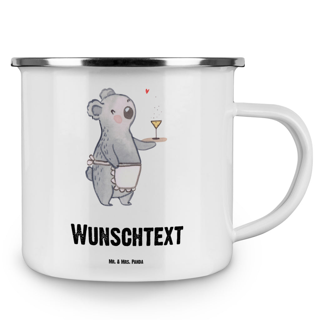 Personalisierte Emaille Tasse Kellnerin mit Herz Emaille Tasse personalisiert, Emaille Tasse mit Namen, Campingtasse personalisiert, Namenstasse, Campingtasse bedrucken, Campinggeschirr personalsisert, Beruf, Ausbildung, Jubiläum, Abschied, Rente, Kollege, Kollegin, Geschenk, Schenken, Arbeitskollege, Mitarbeiter, Firma, Danke, Dankeschön, Kellnerin, Servicekraft, Restaurant