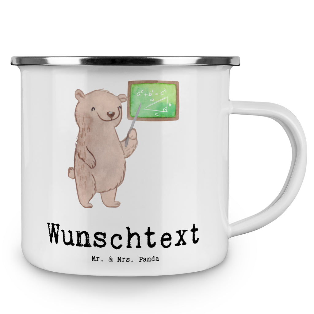 Personalisierte Emaille Tasse Mathematiklehrer mit Herz Emaille Tasse personalisiert, Emaille Tasse mit Namen, Campingtasse personalisiert, Namenstasse, Campingtasse bedrucken, Campinggeschirr personalsisert, Beruf, Ausbildung, Jubiläum, Abschied, Rente, Kollege, Kollegin, Geschenk, Schenken, Arbeitskollege, Mitarbeiter, Firma, Danke, Dankeschön, Mathematiklehrer, Lehramtstudent, Referendariat, Mathelehrer, Matheunterricht, Mathe, Lehrer