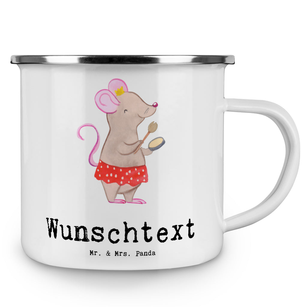 Personalisierte Emaille Tasse Visagistin mit Herz Emaille Tasse personalisiert, Emaille Tasse mit Namen, Campingtasse personalisiert, Namenstasse, Campingtasse bedrucken, Campinggeschirr personalsisert, Beruf, Ausbildung, Jubiläum, Abschied, Rente, Kollege, Kollegin, Geschenk, Schenken, Arbeitskollege, Mitarbeiter, Firma, Danke, Dankeschön, Kosmetikerin, Make Up Artist, Maskenbildnerin, Visagistin, Beauty Salon, Kosmetikstudio, Eröffnung