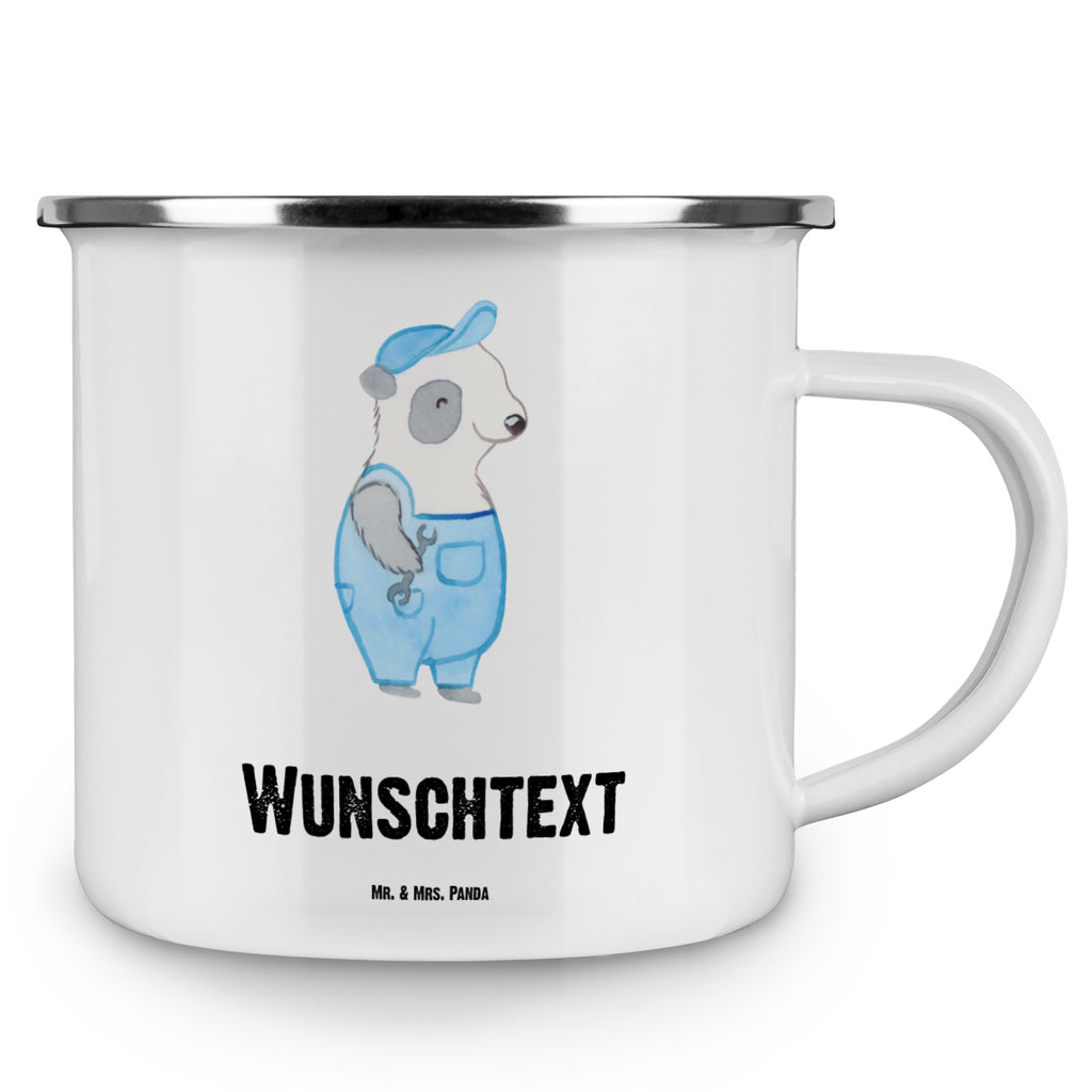 Personalisierte Emaille Tasse Handwerker mit Herz Emaille Tasse personalisiert, Emaille Tasse mit Namen, Campingtasse personalisiert, Namenstasse, Campingtasse bedrucken, Campinggeschirr personalsisert, Beruf, Ausbildung, Jubiläum, Abschied, Rente, Kollege, Kollegin, Geschenk, Schenken, Arbeitskollege, Mitarbeiter, Firma, Danke, Dankeschön, Handwerker, Gesellenprüfung, Handwerksbetrieb, Schrauber, Werkstatt