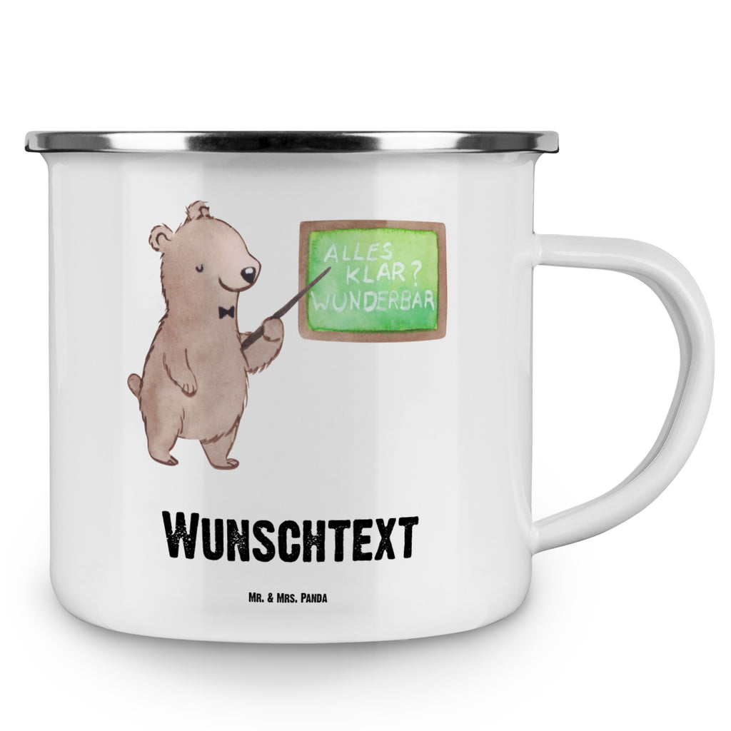 Personalisierte Emaille Tasse Dozent mit Herz Emaille Tasse personalisiert, Emaille Tasse mit Namen, Campingtasse personalisiert, Namenstasse, Campingtasse bedrucken, Campinggeschirr personalsisert, Beruf, Ausbildung, Jubiläum, Abschied, Rente, Kollege, Kollegin, Geschenk, Schenken, Arbeitskollege, Mitarbeiter, Firma, Danke, Dankeschön, Dozent, Professor, Universität, Vorlesung, Tutor, Akademiker, Uni, Unterricht