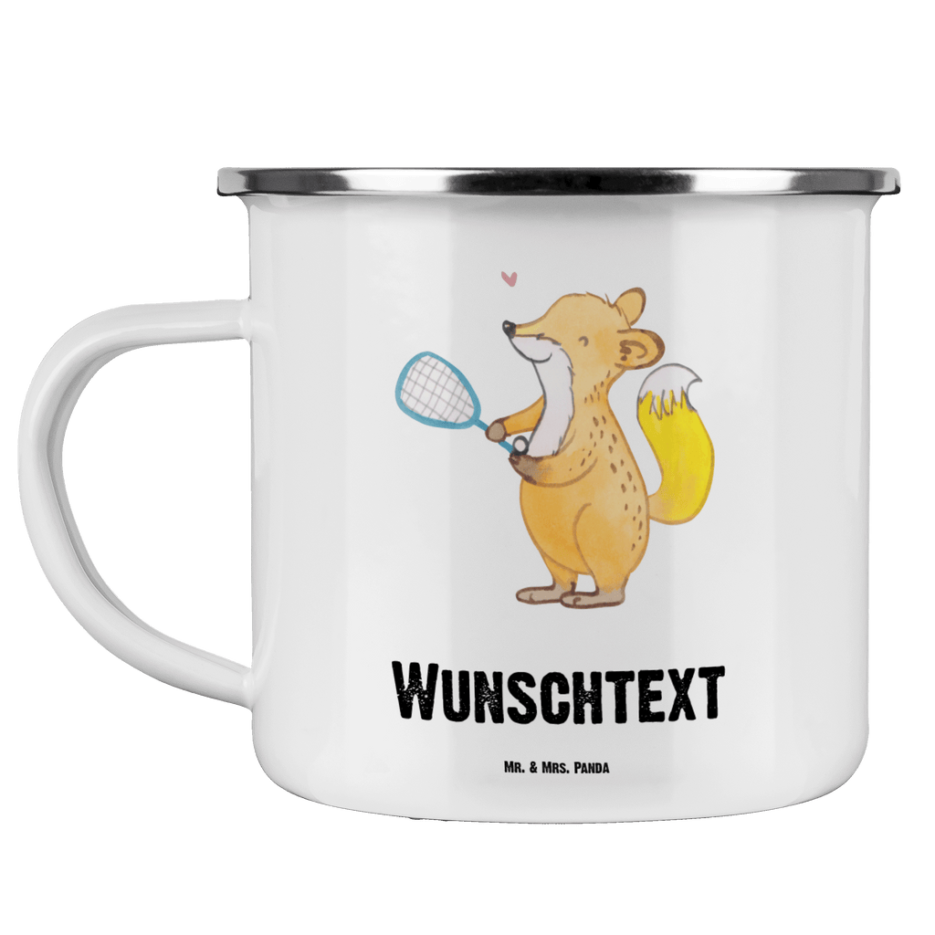 Personalisierte Emaille Tasse Fuchs Squash spielen Tage Emaille Tasse personalisiert, Emaille Tasse mit Namen, Campingtasse personalisiert, Namenstasse, Campingtasse bedrucken, Campinggeschirr personalsisert, Geschenk, Sport, Sportart, Hobby, Schenken, Danke, Dankeschön, Auszeichnung, Gewinn, Sportler, Squash spielen, Squashhalle, Ballsport