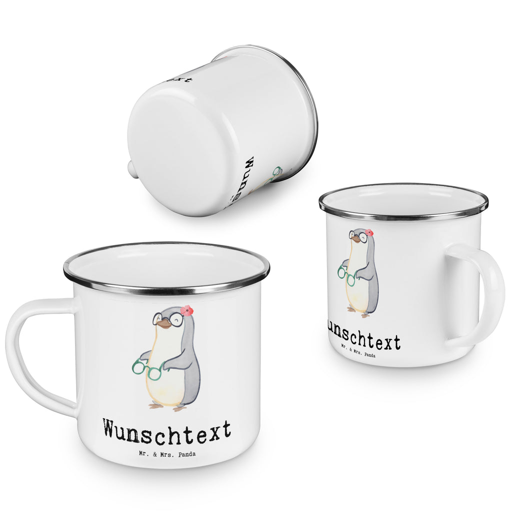 Personalisierte Emaille Tasse Augenoptikerin mit Herz Emaille Tasse personalisiert, Emaille Tasse mit Namen, Campingtasse personalisiert, Namenstasse, Campingtasse bedrucken, Campinggeschirr personalsisert, Beruf, Ausbildung, Jubiläum, Abschied, Rente, Kollege, Kollegin, Geschenk, Schenken, Arbeitskollege, Mitarbeiter, Firma, Danke, Dankeschön, Augenoptikerin, Optikerin, Augenärztin, Optometristin, Brillenverkäuferin, Brillengeschäft, Eröffnung