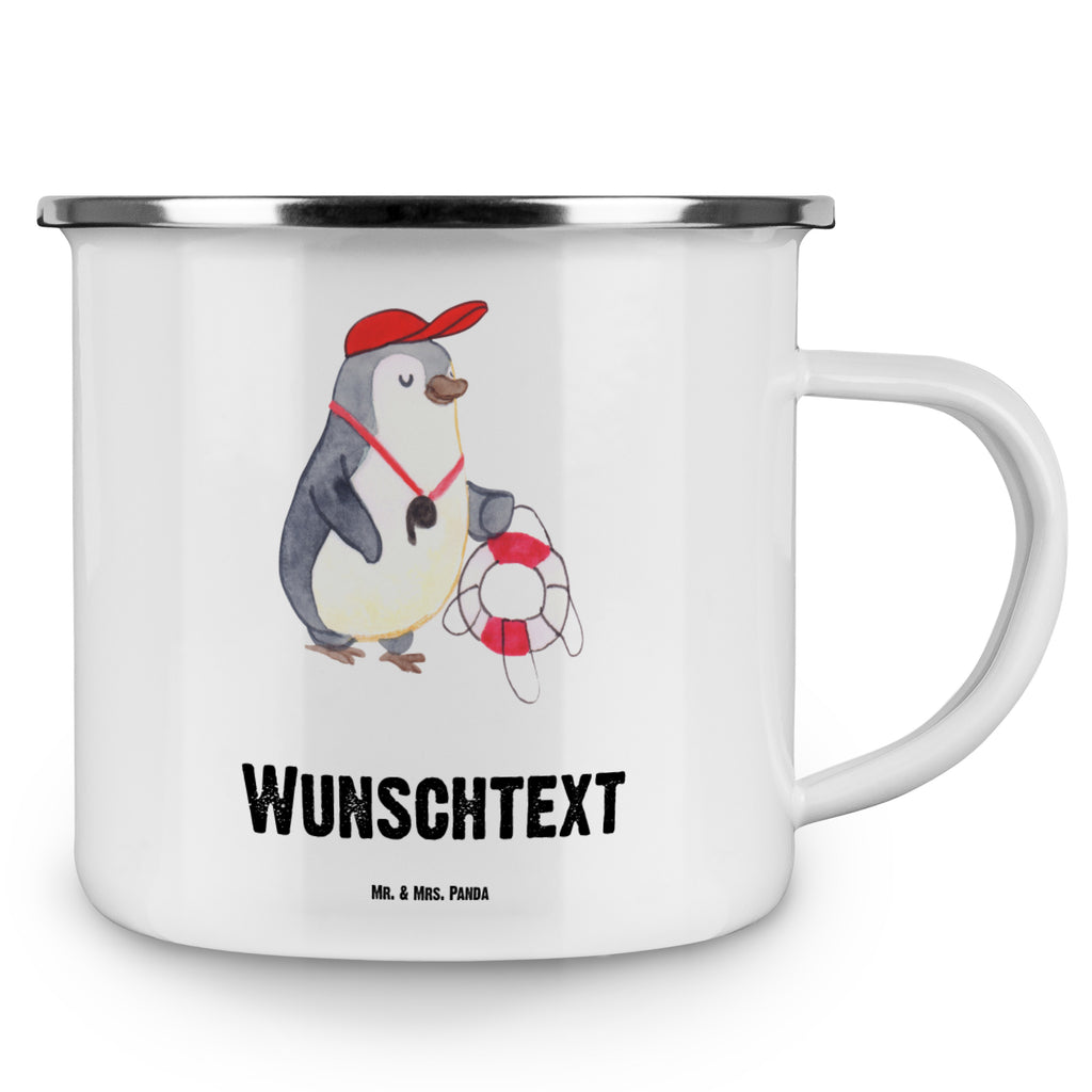 Personalisierte Emaille Tasse Bademeister mit Herz Emaille Tasse personalisiert, Emaille Tasse mit Namen, Campingtasse personalisiert, Namenstasse, Campingtasse bedrucken, Campinggeschirr personalsisert, Beruf, Ausbildung, Jubiläum, Abschied, Rente, Kollege, Kollegin, Geschenk, Schenken, Arbeitskollege, Mitarbeiter, Firma, Danke, Dankeschön, Bademeister, Rettungsschwimmer, Schwimmmeister, Schwimmbad, Freibad, Badeanstalt, Schwimmverein, Schwimmschule
