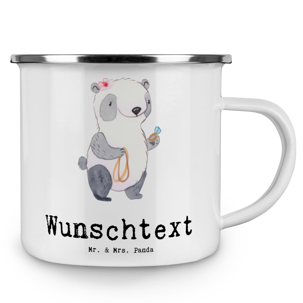 Personalisierte Emaille Tasse Goldschmiedin mit Herz Emaille Tasse personalisiert, Emaille Tasse mit Namen, Campingtasse personalisiert, Namenstasse, Campingtasse bedrucken, Campinggeschirr personalsisert, Beruf, Ausbildung, Jubiläum, Abschied, Rente, Kollege, Kollegin, Geschenk, Schenken, Arbeitskollege, Mitarbeiter, Firma, Danke, Dankeschön, Juwelierin, Goldschmiedin, Schmiedin, Schmuckwarenhändlerin, Schmuckgeschäft, Eröffnung