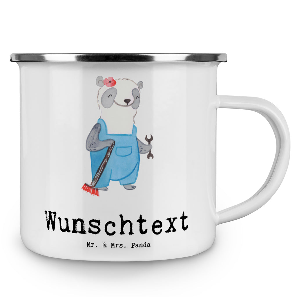 Personalisierte Emaille Tasse Hausmeisterin mit Herz Emaille Tasse personalisiert, Emaille Tasse mit Namen, Campingtasse personalisiert, Namenstasse, Campingtasse bedrucken, Campinggeschirr personalsisert, Beruf, Ausbildung, Jubiläum, Abschied, Rente, Kollege, Kollegin, Geschenk, Schenken, Arbeitskollege, Mitarbeiter, Firma, Danke, Dankeschön, Hausmeisterin, Concierge, Hausverwalterin, Facility Manager
