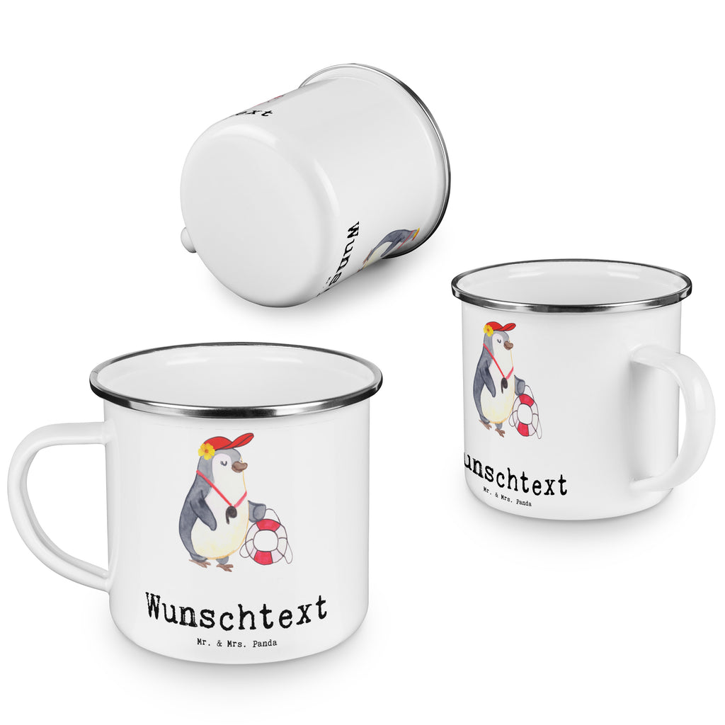 Personalisierte Emaille Tasse Bademeisterin mit Herz Emaille Tasse personalisiert, Emaille Tasse mit Namen, Campingtasse personalisiert, Namenstasse, Campingtasse bedrucken, Campinggeschirr personalsisert, Beruf, Ausbildung, Jubiläum, Abschied, Rente, Kollege, Kollegin, Geschenk, Schenken, Arbeitskollege, Mitarbeiter, Firma, Danke, Dankeschön, Bademeisterin, Rettungsschwimmerin, Schwimmmeisterin, Schwimmbad, Freibad, Badeanstalt, Schwimmverein, Schwimmschule