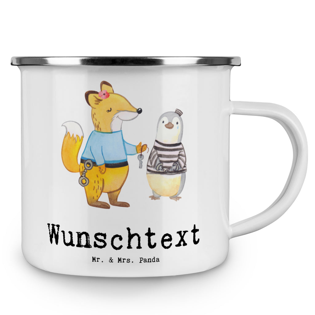 Personalisierte Emaille Tasse Justizvollzugsbeamte mit Herz Emaille Tasse personalisiert, Emaille Tasse mit Namen, Campingtasse personalisiert, Namenstasse, Campingtasse bedrucken, Campinggeschirr personalsisert, Beruf, Ausbildung, Jubiläum, Abschied, Rente, Kollege, Kollegin, Geschenk, Schenken, Arbeitskollege, Mitarbeiter, Firma, Danke, Dankeschön, Gefängniswärterin, Justizvollzugsbeamte
