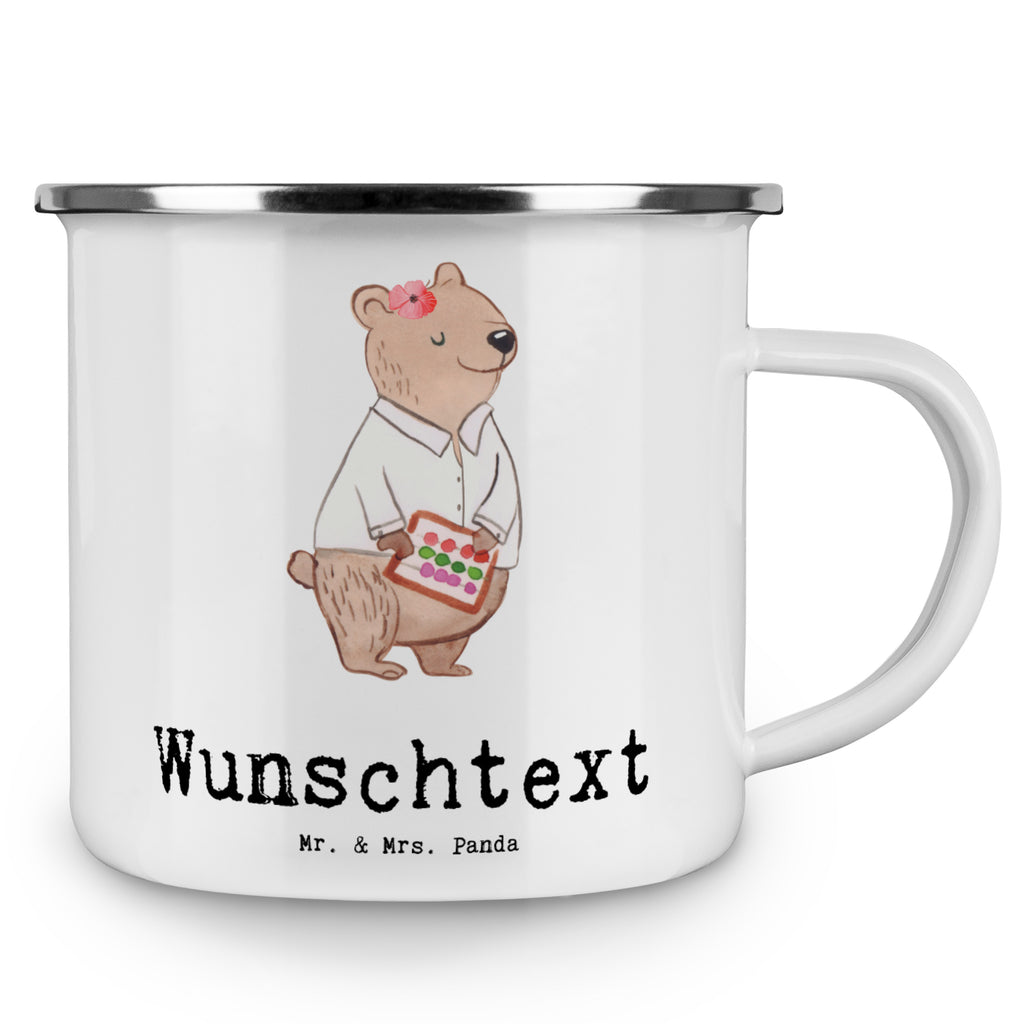 Personalisierte Emaille Tasse Bankangestellte mit Herz Emaille Tasse personalisiert, Emaille Tasse mit Namen, Campingtasse personalisiert, Namenstasse, Campingtasse bedrucken, Campinggeschirr personalsisert, Beruf, Ausbildung, Jubiläum, Abschied, Rente, Kollege, Kollegin, Geschenk, Schenken, Arbeitskollege, Mitarbeiter, Firma, Danke, Dankeschön, Bankangestellte, Bankfachfrau, Bänkerin, Bankberaterin