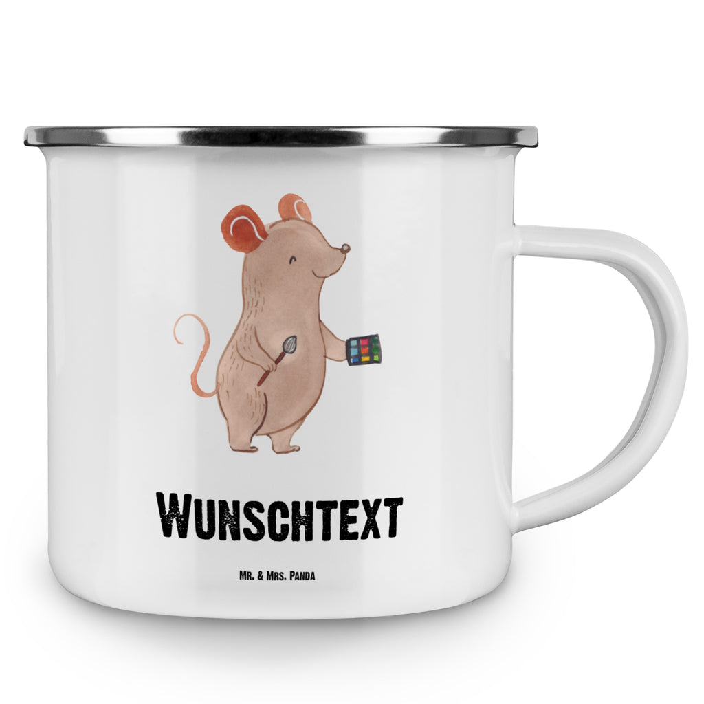 Personalisierte Emaille Tasse Maskenbildner mit Herz Emaille Tasse personalisiert, Emaille Tasse mit Namen, Campingtasse personalisiert, Namenstasse, Campingtasse bedrucken, Campinggeschirr personalsisert, Beruf, Ausbildung, Jubiläum, Abschied, Rente, Kollege, Kollegin, Geschenk, Schenken, Arbeitskollege, Mitarbeiter, Firma, Danke, Dankeschön, Kosmetiker, Make Up Artist, Maskenbildner, Visagist, Beauty Salon, Kosmetikstudio, Eröffnung