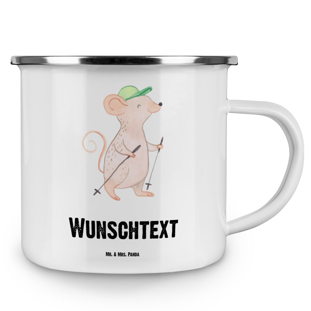 Personalisierte Emaille Tasse Maus Walking Tage Emaille Tasse personalisiert, Emaille Tasse mit Namen, Campingtasse personalisiert, Namenstasse, Campingtasse bedrucken, Campinggeschirr personalsisert, Geschenk, Sport, Sportart, Hobby, Schenken, Danke, Dankeschön, Auszeichnung, Gewinn, Sportler, Walking, Walken, schnelles Gehen, Spazieren gehen