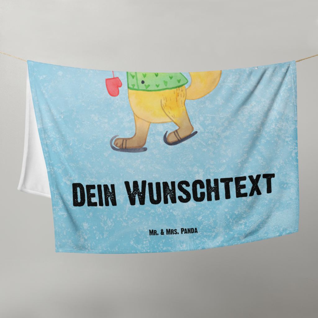 Babydecke mit Namen Fuchs  Schlittschuhe Babdyecke personalisiert, Babydecke mit Namen, Babydecke bedrucken, Babygeschenk personalisiet, Babygeschenk mit Namen, Krabbeldecke mit Namen, Krabbeldecke personalisiert, Winter, Weihnachten, Weihnachtsdeko, Nikolaus, Advent, Heiligabend, Wintermotiv, Weihnachtsmann, Weihnachtstage, Weihnachtsbaum, Tannenbaum, Weihnachtszeit