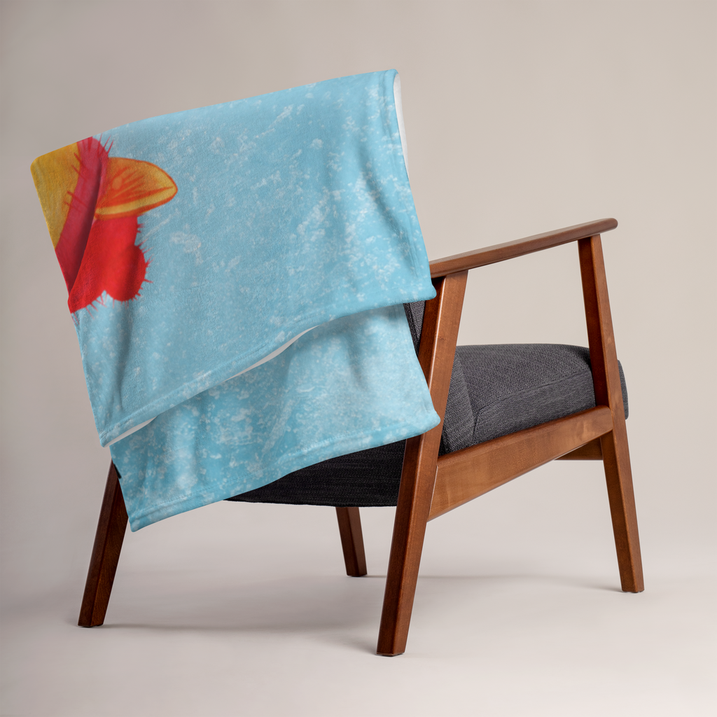 Babydecke mit Namen Fuchs Sänger Babdyecke personalisiert, Babydecke mit Namen, Babydecke bedrucken, Babygeschenk personalisiet, Babygeschenk mit Namen, Krabbeldecke mit Namen, Krabbeldecke personalisiert, Winter, Weihnachten, Weihnachtsdeko, Nikolaus, Advent, Heiligabend, Wintermotiv, Fuchs, Füchse, Sänger, Geschenk Sänger, Singen, Weihnachtslieder