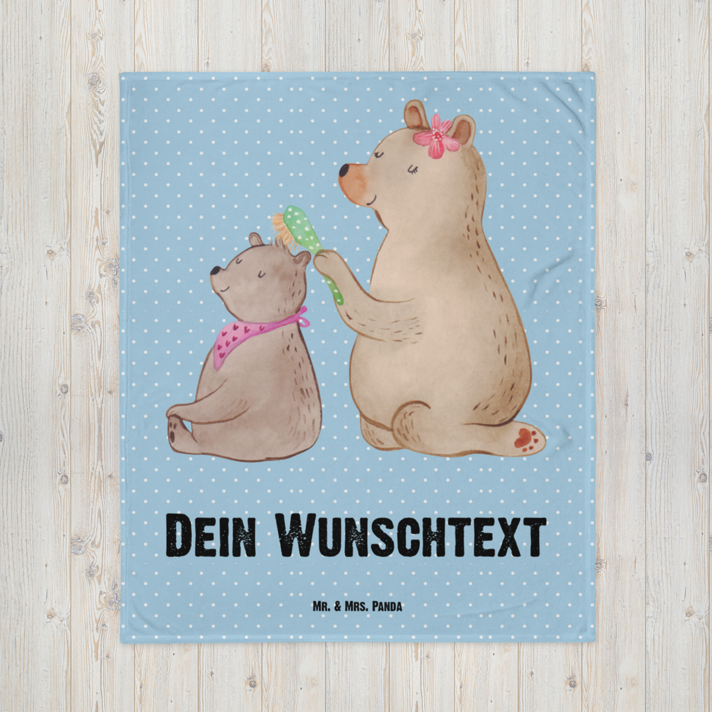 Babydecke mit Namen Bär mit Kind Babdyecke personalisiert, Babydecke mit Namen, Babydecke bedrucken, Babygeschenk personalisiet, Babygeschenk mit Namen, Krabbeldecke mit Namen, Krabbeldecke personalisiert, Familie, Vatertag, Muttertag, Bruder, Schwester, Mama, Papa, Oma, Opa, Geschenk, Mutti, Mutter
