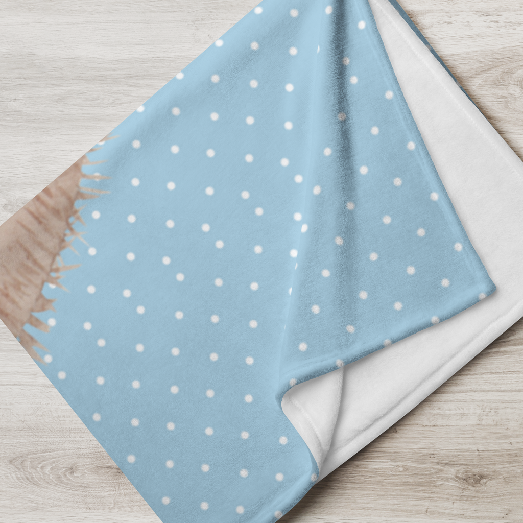 Babydecke mit Namen Bär mit Marienkäfer Babdyecke personalisiert, Babydecke mit Namen, Babydecke bedrucken, Babygeschenk personalisiet, Babygeschenk mit Namen, Krabbeldecke mit Namen, Krabbeldecke personalisiert, Bär, Teddy, Teddybär, Marienkäfer, Liebe, Freiheit, Motivation, Das Leben ist schön