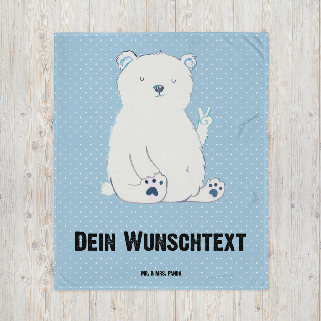Babydecke mit Namen Eisbär Faul Babdyecke personalisiert, Babydecke mit Namen, Babydecke bedrucken, Babygeschenk personalisiet, Babygeschenk mit Namen, Krabbeldecke mit Namen, Krabbeldecke personalisiert, Bär, Teddy, Teddybär, Eisbär, Nordpol, Faul, Entspannen, Relaxen, Büro, Arbeit, Bürojob, Arbeitsplatz, Homeoffice