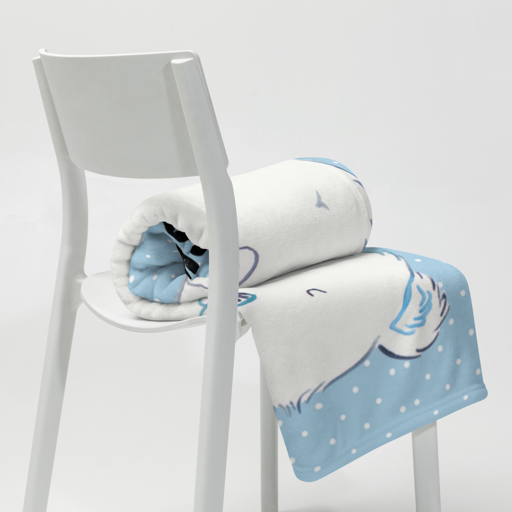 Babydecke mit Namen Eisbär Faul Babdyecke personalisiert, Babydecke mit Namen, Babydecke bedrucken, Babygeschenk personalisiet, Babygeschenk mit Namen, Krabbeldecke mit Namen, Krabbeldecke personalisiert, Bär, Teddy, Teddybär, Eisbär, Nordpol, Faul, Entspannen, Relaxen, Büro, Arbeit, Bürojob, Arbeitsplatz, Homeoffice