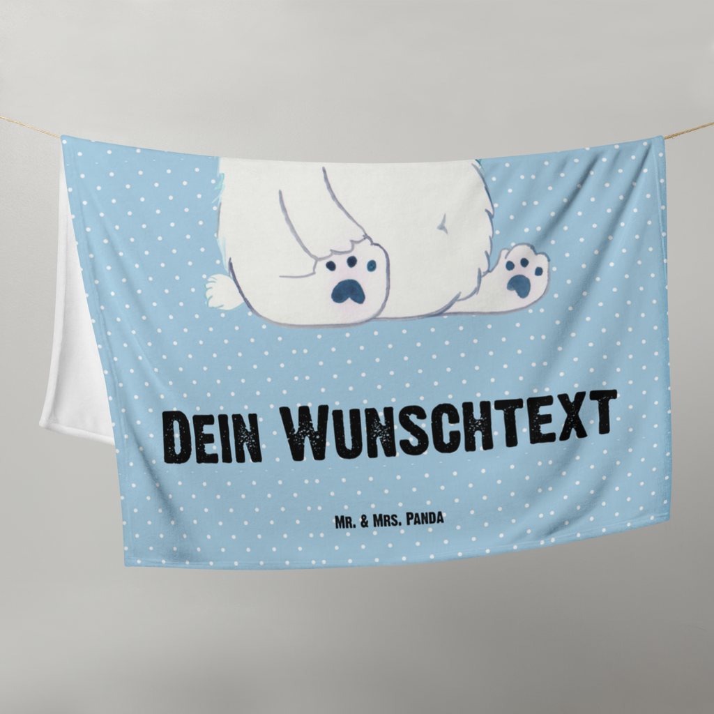 Babydecke mit Namen Eisbär Faul Babdyecke personalisiert, Babydecke mit Namen, Babydecke bedrucken, Babygeschenk personalisiet, Babygeschenk mit Namen, Krabbeldecke mit Namen, Krabbeldecke personalisiert, Bär, Teddy, Teddybär, Eisbär, Nordpol, Faul, Entspannen, Relaxen, Büro, Arbeit, Bürojob, Arbeitsplatz, Homeoffice