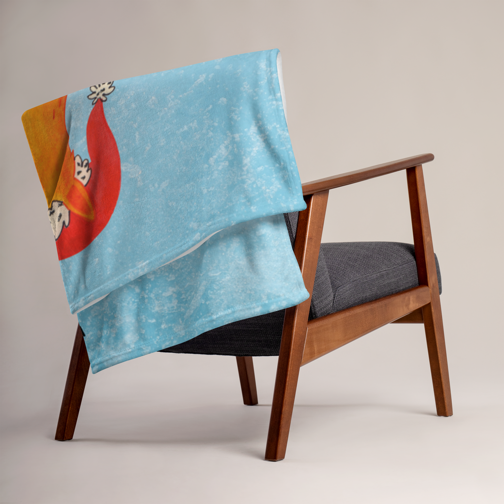 Babydecke mit Namen Fuchs Weihnachten Babdyecke personalisiert, Babydecke mit Namen, Babydecke bedrucken, Babygeschenk personalisiet, Babygeschenk mit Namen, Krabbeldecke mit Namen, Krabbeldecke personalisiert, Winter, Weihnachten, Weihnachtsdeko, Nikolaus, Advent, Heiligabend, Wintermotiv, Fuchs, Füchse, Spruch schön, Geschenk Weihnachten, Weihnachtsmann, Weihnachtszeit