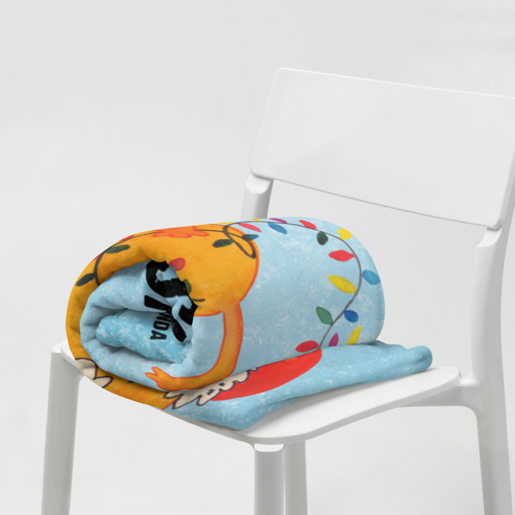 Babydecke mit Namen Fuchs Weihnachten Babdyecke personalisiert, Babydecke mit Namen, Babydecke bedrucken, Babygeschenk personalisiet, Babygeschenk mit Namen, Krabbeldecke mit Namen, Krabbeldecke personalisiert, Winter, Weihnachten, Weihnachtsdeko, Nikolaus, Advent, Heiligabend, Wintermotiv, Fuchs, Füchse, Spruch schön, Geschenk Weihnachten, Weihnachtsmann, Weihnachtszeit