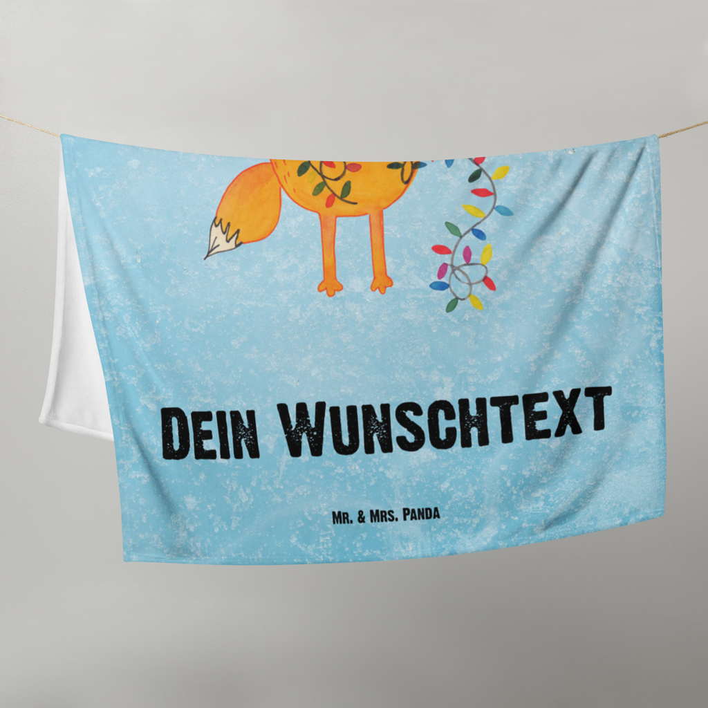 Babydecke mit Namen Fuchs Weihnachten Babdyecke personalisiert, Babydecke mit Namen, Babydecke bedrucken, Babygeschenk personalisiet, Babygeschenk mit Namen, Krabbeldecke mit Namen, Krabbeldecke personalisiert, Winter, Weihnachten, Weihnachtsdeko, Nikolaus, Advent, Heiligabend, Wintermotiv, Fuchs, Füchse, Spruch schön, Geschenk Weihnachten, Weihnachtsmann, Weihnachtszeit