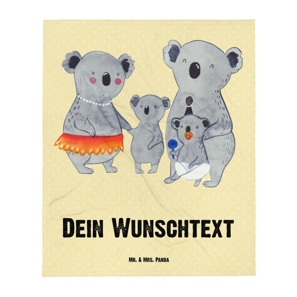 Babydecke mit Namen Koala Familie Babdyecke personalisiert, Babydecke mit Namen, Babydecke bedrucken, Babygeschenk personalisiet, Babygeschenk mit Namen, Krabbeldecke mit Namen, Krabbeldecke personalisiert, Familie, Vatertag, Muttertag, Bruder, Schwester, Mama, Papa, Oma, Opa, Koala, Koalas, Family, Kinder, Geschwister, Familienleben