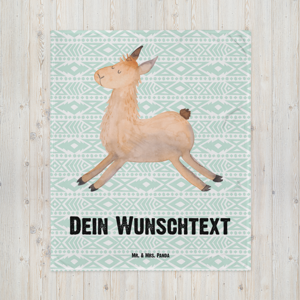 Babydecke mit Namen Lama springend Babdyecke personalisiert, Babydecke mit Namen, Babydecke bedrucken, Babygeschenk personalisiet, Babygeschenk mit Namen, Krabbeldecke mit Namen, Krabbeldecke personalisiert, Lama, Alpaka, Lamas, Lieblingstag, Happy day, fröhlich, Glück, Freundin, Liebeskummer, Neustart, guten Morgen, Start, Prüfung, Abitur