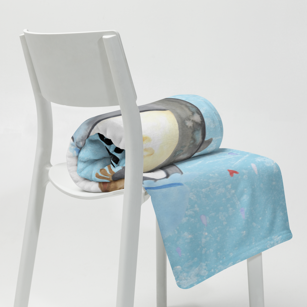 Babydecke mit Namen Pinguin duscht Babdyecke personalisiert, Babydecke mit Namen, Babydecke bedrucken, Babygeschenk personalisiet, Babygeschenk mit Namen, Krabbeldecke mit Namen, Krabbeldecke personalisiert, Pinguin, Pinguine, Dusche, duschen, Lebensmotto, Motivation, Neustart, Neuanfang, glücklich sein