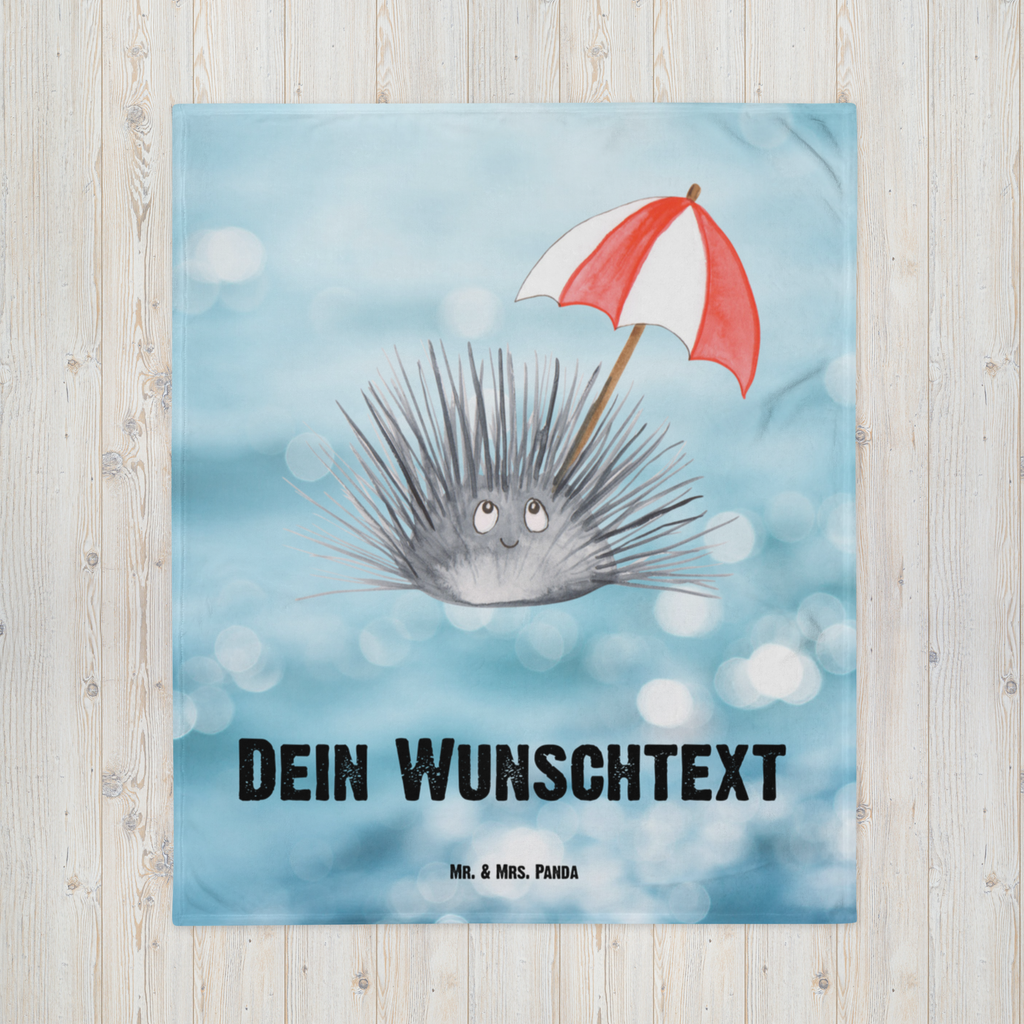 Babydecke mit Namen Seeigel Babdyecke personalisiert, Babydecke mit Namen, Babydecke bedrucken, Babygeschenk personalisiet, Babygeschenk mit Namen, Krabbeldecke mit Namen, Krabbeldecke personalisiert, Meerestiere, Meer, Urlaub, Seeigel, Achtsamkeit, Selbstakzeptanz, Selbstliebe, Hier und Jetzt, Leben, Lebe