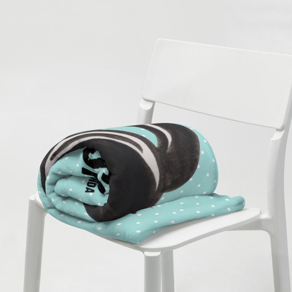 Babydecke mit Namen Stinktier Blume Babdyecke personalisiert, Babydecke mit Namen, Babydecke bedrucken, Babygeschenk personalisiet, Babygeschenk mit Namen, Krabbeldecke mit Namen, Krabbeldecke personalisiert, Stinktier, Skunk, Wildtier, Raubtier, Stinker, Stinki, Tagträumer, verträumt, Dreams, Träume