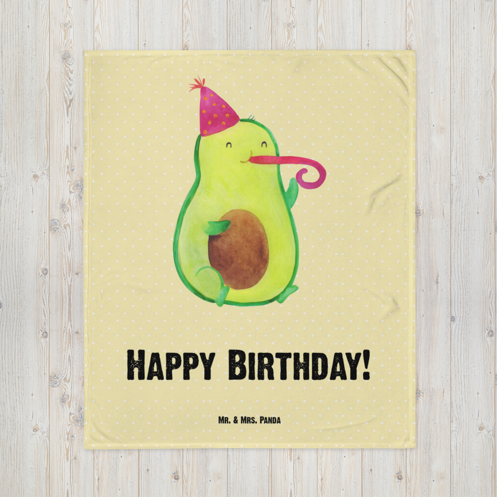 Babydecke Avocado Birthday Babydecke, Babygeschenk, Geschenk Geburt, Babyecke Kuscheldecke, Krabbeldecke, Avocado, Veggie, Vegan, Gesund