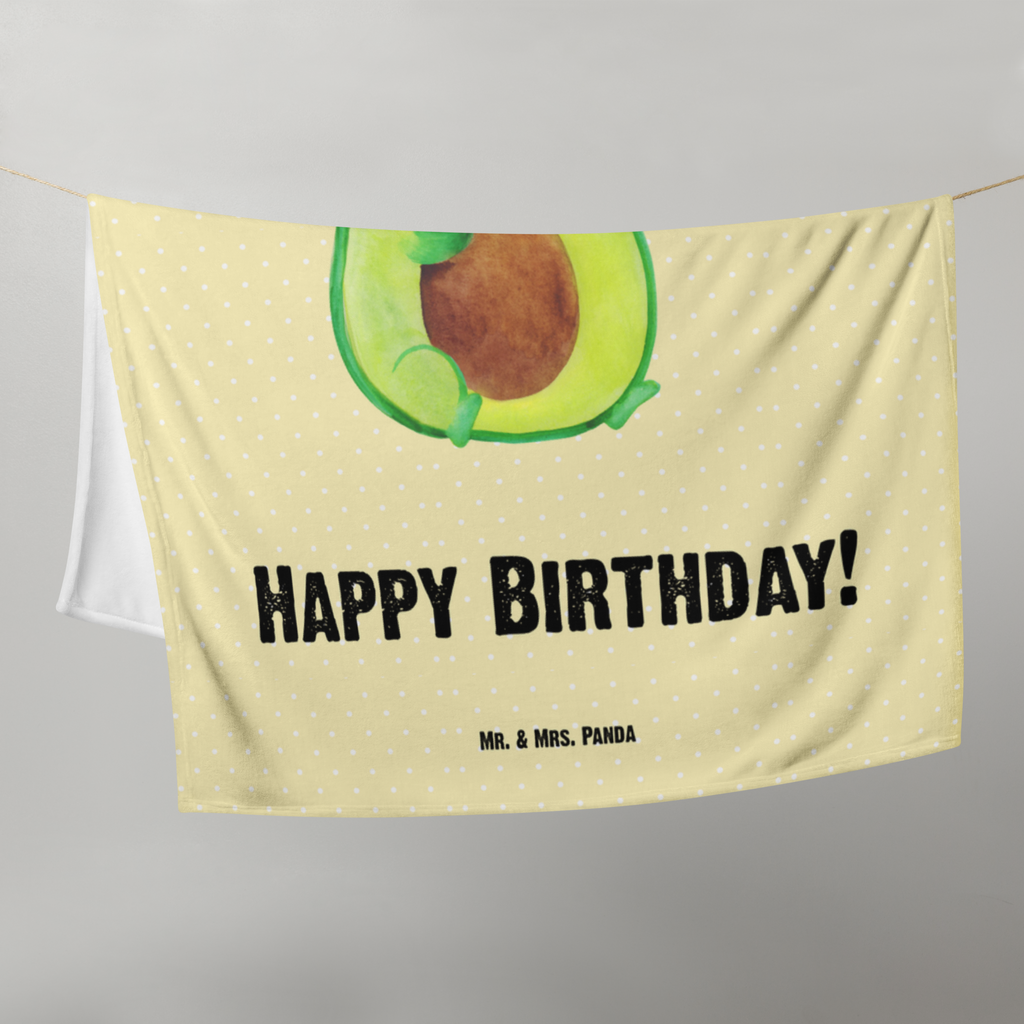 Babydecke Avocado Birthday Babydecke, Babygeschenk, Geschenk Geburt, Babyecke Kuscheldecke, Krabbeldecke, Avocado, Veggie, Vegan, Gesund