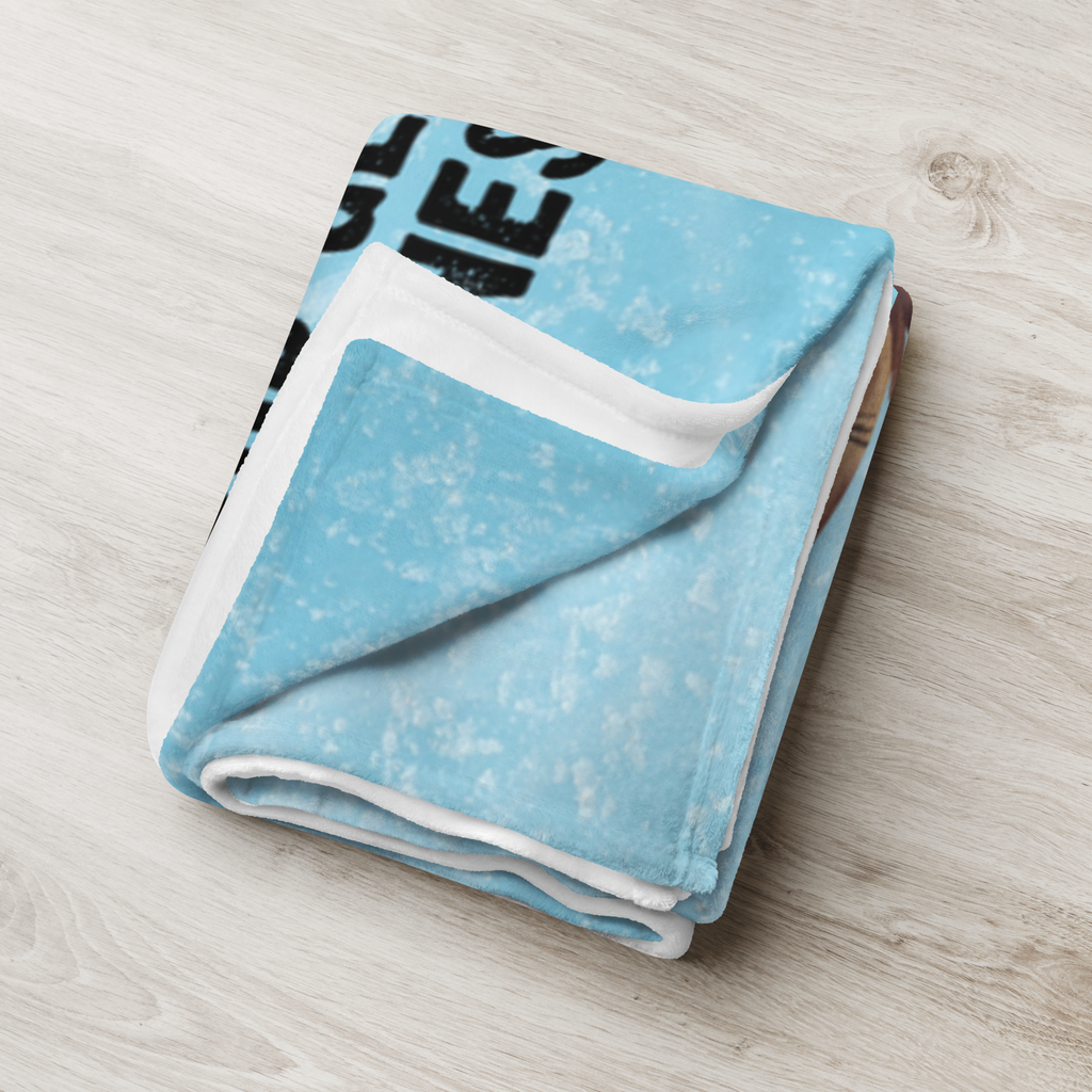 Babydecke Rotkehlchen Schlitten Babydecke, Babygeschenk, Geschenk Geburt, Babyecke Kuscheldecke, Krabbeldecke, Winter, Weihnachten, Weihnachtsdeko, Nikolaus, Advent, Heiligabend, Wintermotiv, Schlitten, Vogel