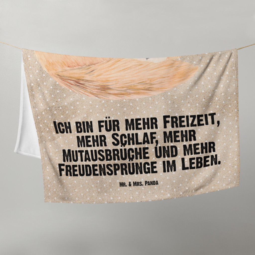 Babydecke Wüstenfuchs Blumenkranz Babydecke, Babygeschenk, Geschenk Geburt, Babyecke Kuscheldecke, Krabbeldecke, Afrika, Wildtiere, Wüste, Wüstenfuchs, Blumen, Blumenkranz, Glücklich