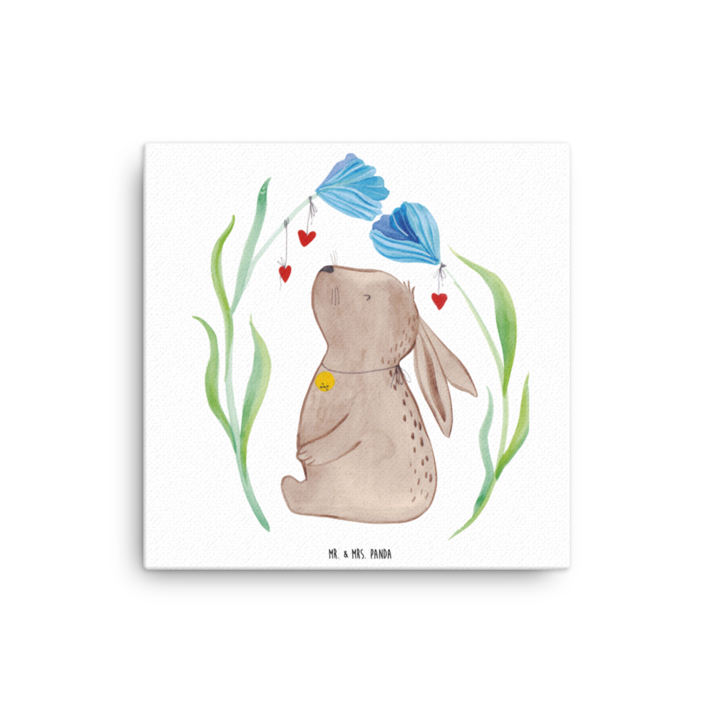 Leinwand Bild Hase Blume Leinwand, Bild, Kunstdruck, Wanddeko, Dekoration, Ostern, Osterhase, Ostergeschenke, Osternest, Osterdeko, Geschenk zu Ostern, Hase, Kaninchen, Kind, Taufe, Taufgeschenk, Geburt, Schwangerschaft, erstes Kind, Kindergeburtstag, Geburtstag, Hoffnung, Träume