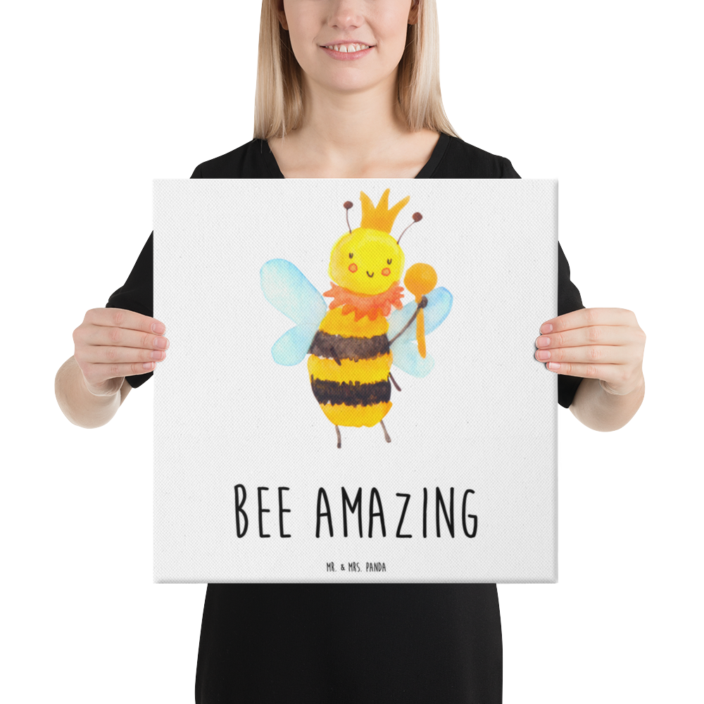 Leinwand Bild Biene König  Leinwand, Bild, Kunstdruck, Wanddeko, Dekoration  Biene, Wespe, Hummel
