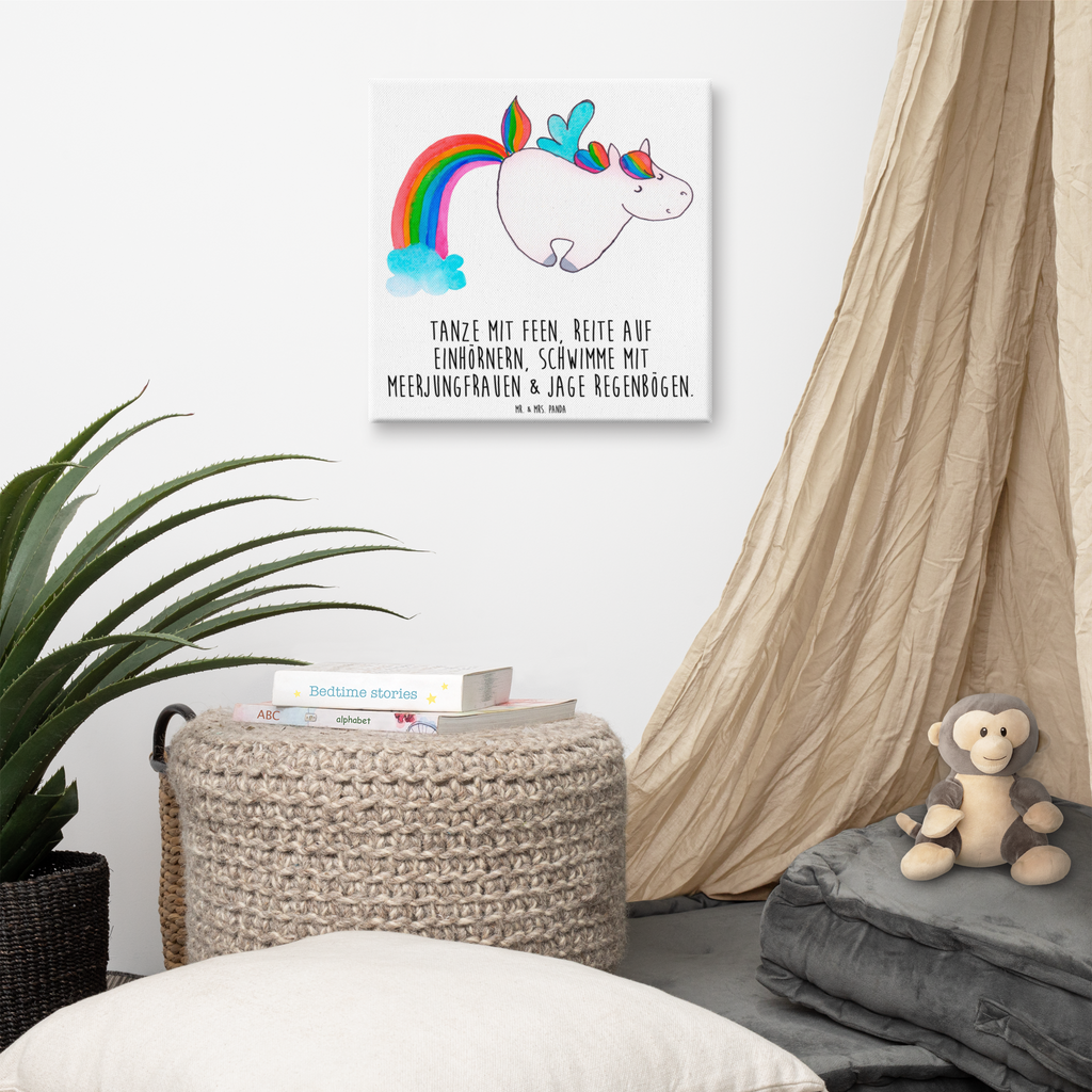 Leinwand Bild Einhorn Pegasus Leinwand, Bild, Kunstdruck, Wanddeko, Dekoration, Einhorn, Einhörner, Einhorn Deko, Pegasus, Unicorn, Regenbogen, Spielen, Realität, Glitzer, Erwachsenwerden