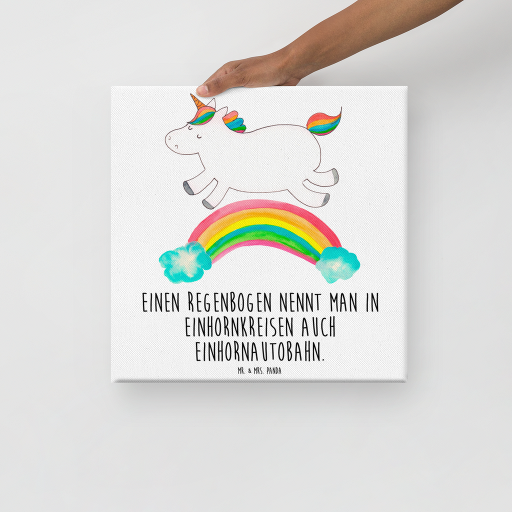 Leinwand Bild Einhorn Regenbogen Leinwand, Bild, Kunstdruck, Wanddeko, Dekoration, Einhorn, Einhörner, Einhorn Deko, Pegasus, Unicorn, Regenbogen, Glitzer, Einhornpower, Erwachsenwerden, Einhornautobahn