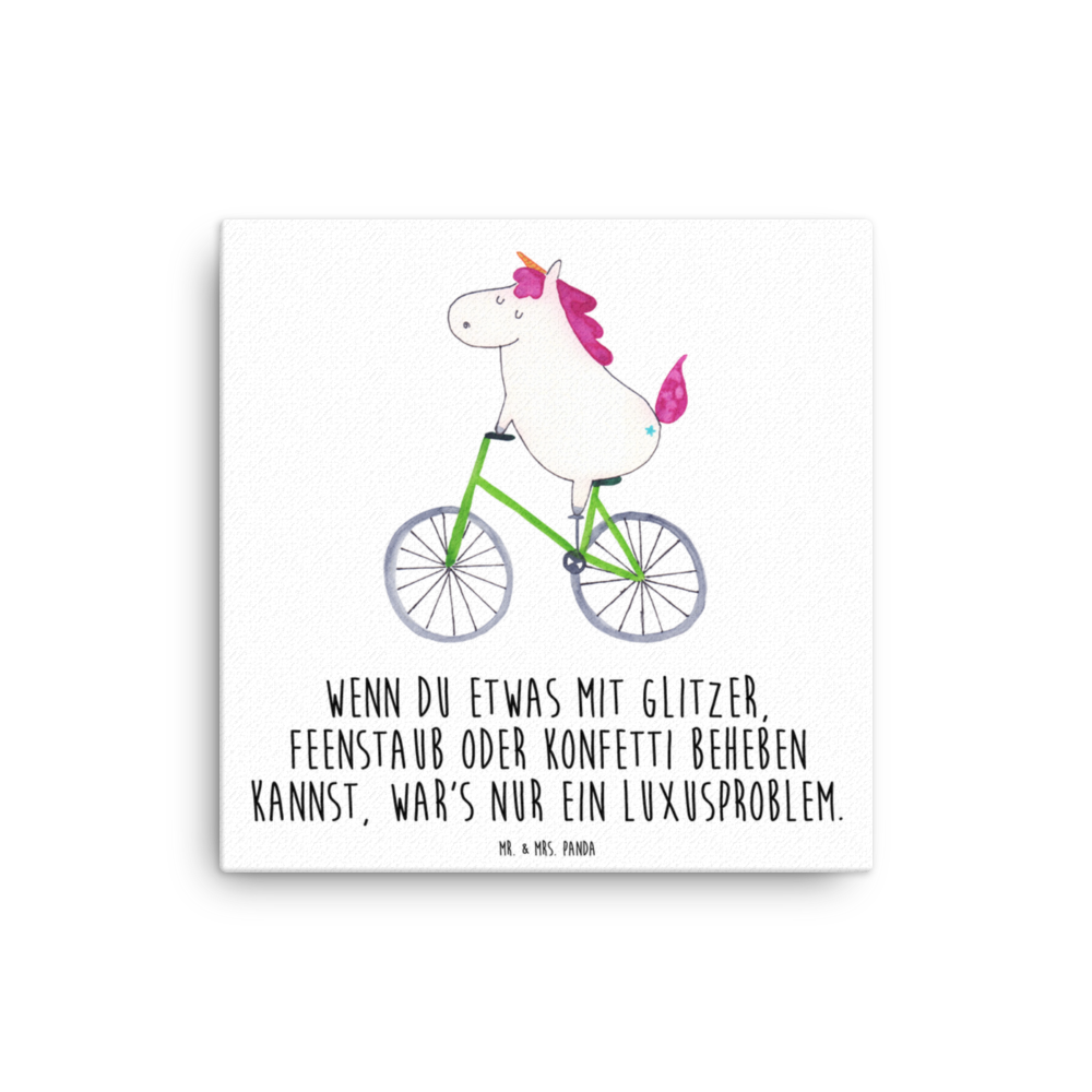 Leinwand Bild Einhorn Radfahrer Leinwand, Bild, Kunstdruck, Wanddeko, Dekoration, Einhorn, Einhörner, Einhorn Deko, Pegasus, Unicorn, Radfahren, Radfahrer, Rad, Bike, Feenstaub, Konfetti, Luxusproblem, Kummer, Liebeskummer