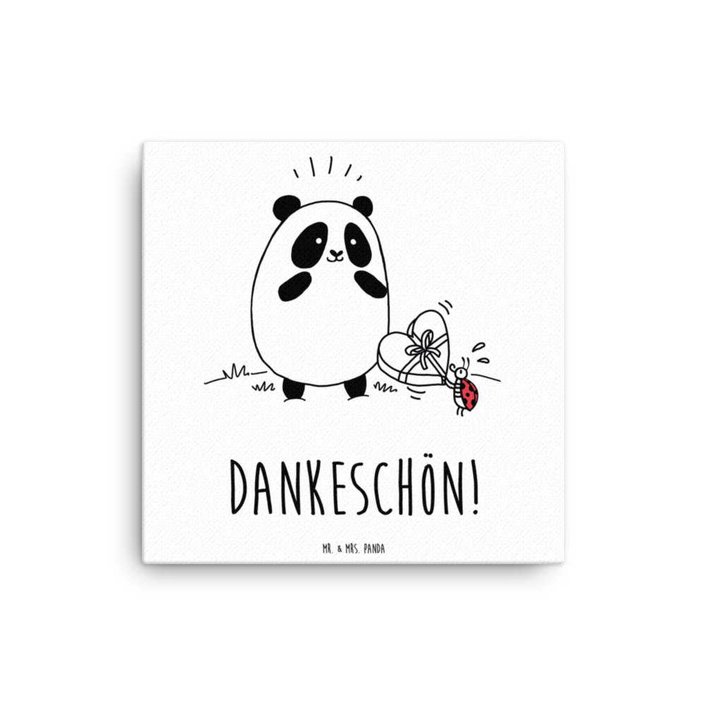 Leinwand Bild Easy & Peasy Dankeschön  Leinwand, Bild, Kunstdruck, Wanddeko, Dekoration  