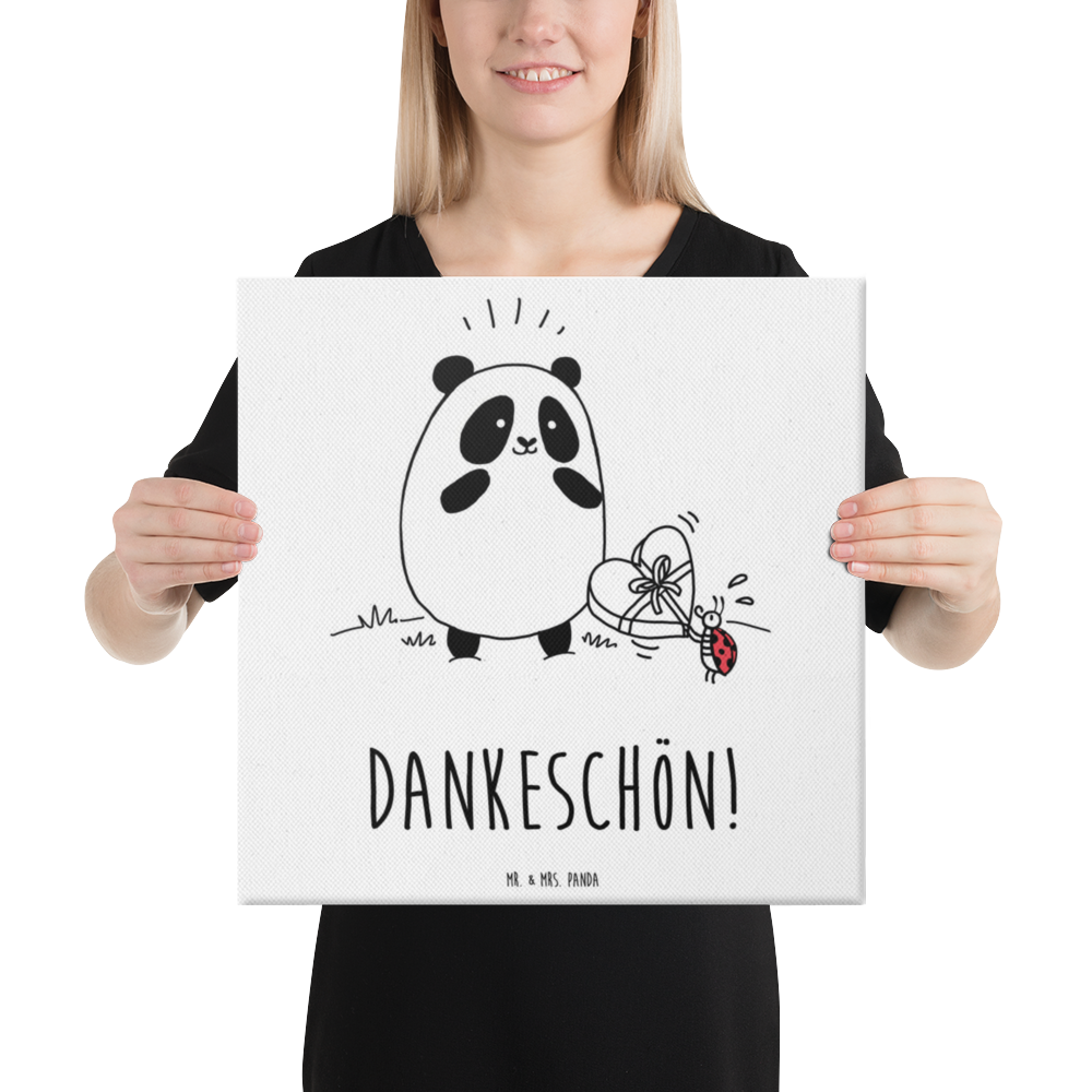 Leinwand Bild Easy & Peasy Dankeschön  Leinwand, Bild, Kunstdruck, Wanddeko, Dekoration  