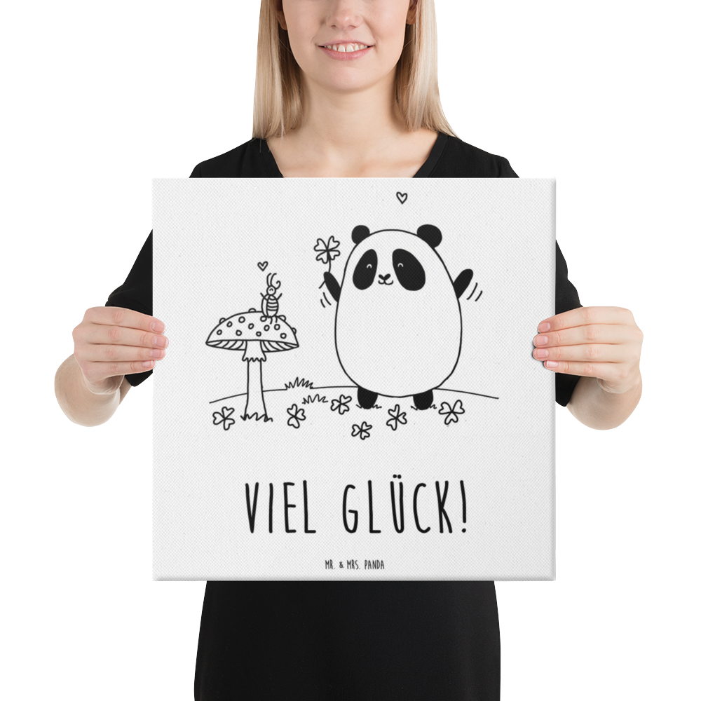 Leinwand Bild Easy & Peasy Viel Glück  Leinwand, Bild, Kunstdruck, Wanddeko, Dekoration  