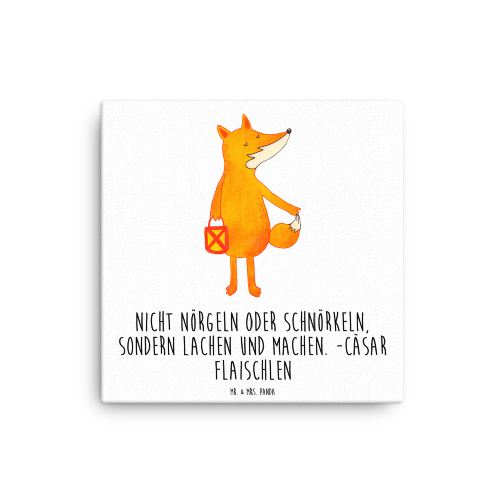 Leinwand Bild Fuchs Laterne Leinwand, Bild, Kunstdruck, Wanddeko, Dekoration, Fuchs, Füchse, Spruch trösten, Liebeskummer Spruch, Laterne, Sankt Martin, Laternenumzug, Aufmuntern, Cäsar Otto Hugo Flaischlen