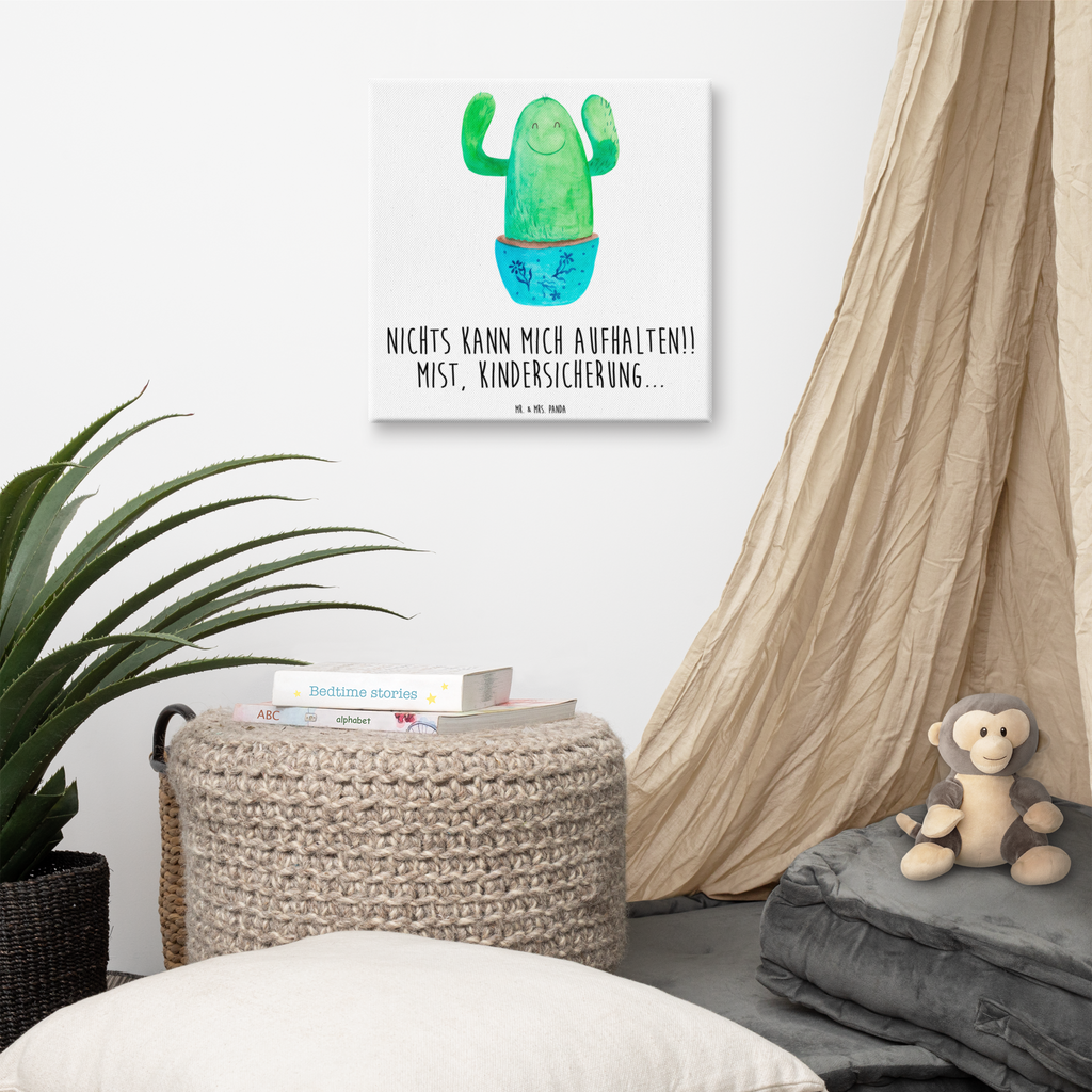 Leinwand Bild Kaktus Happy Kaktus, Kakteen, Motivation, Spruch, lustig, Kindersicherung, Neustart,Büro, Büroalltag,Kollege, Kollegin, Freundin, Mutter, Familie, Ausbildung Leinwand, Bild, Kunstdruck, Wanddeko, Dekoration  Kaktus, Kakteen, Kakteensammlung